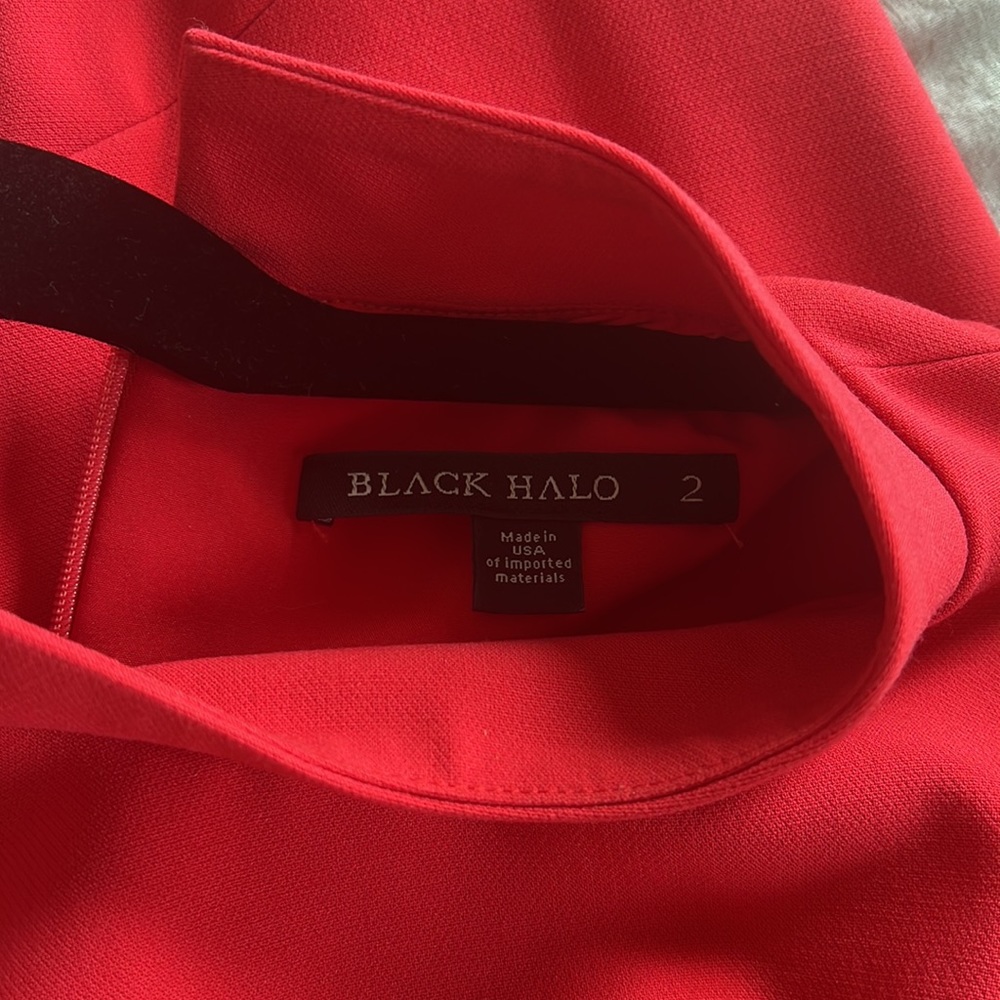 Black halo two piece cocktail dress - Picture 3 of 4